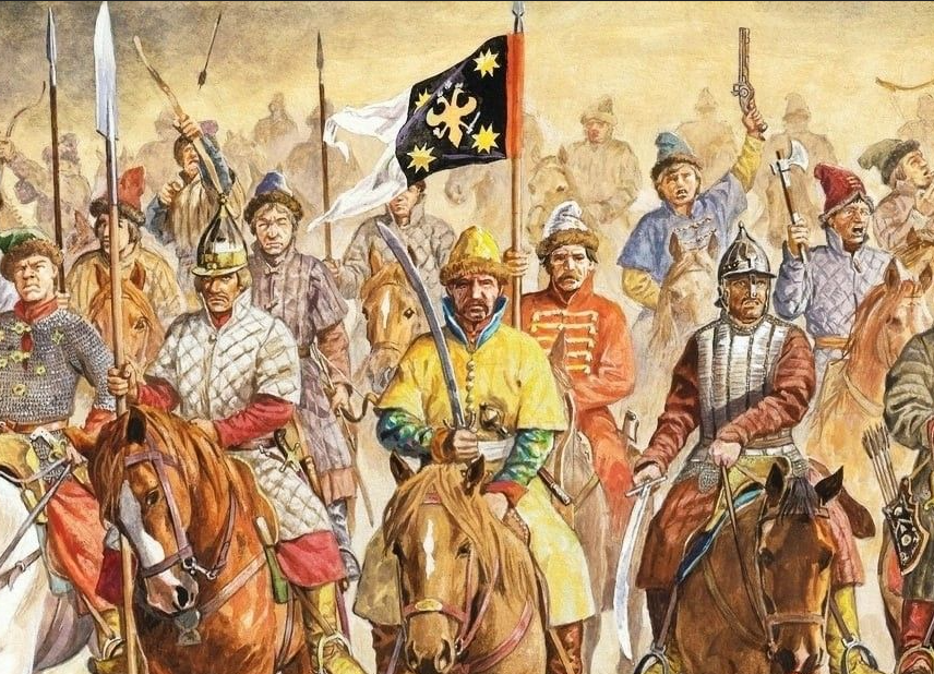 Дворяне получали крестьян и землю южней Москвы, чтобы защищать Русь