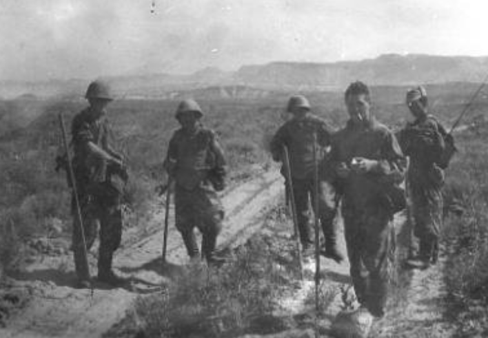 Пограничники инженерно-саперного взвода ММГ Карези-Ильяс в Республике Афганистан