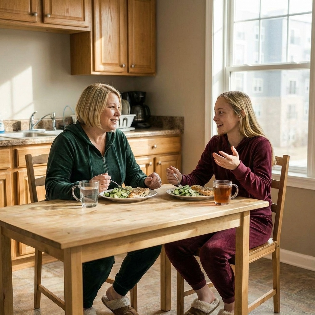 И вдруг мы начинаем разговаривать...