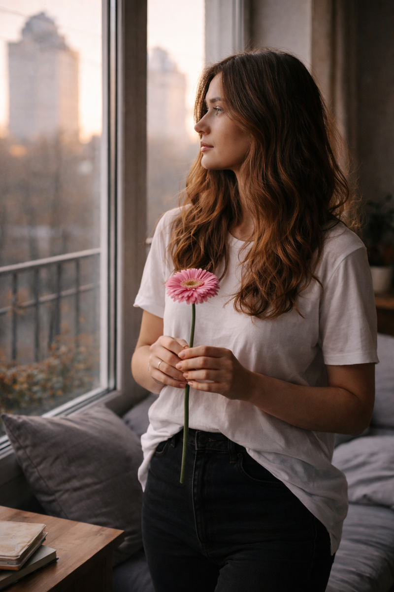 И если выбирать между пустой квартирой и пустым собой — пустая квартира перестает пугать