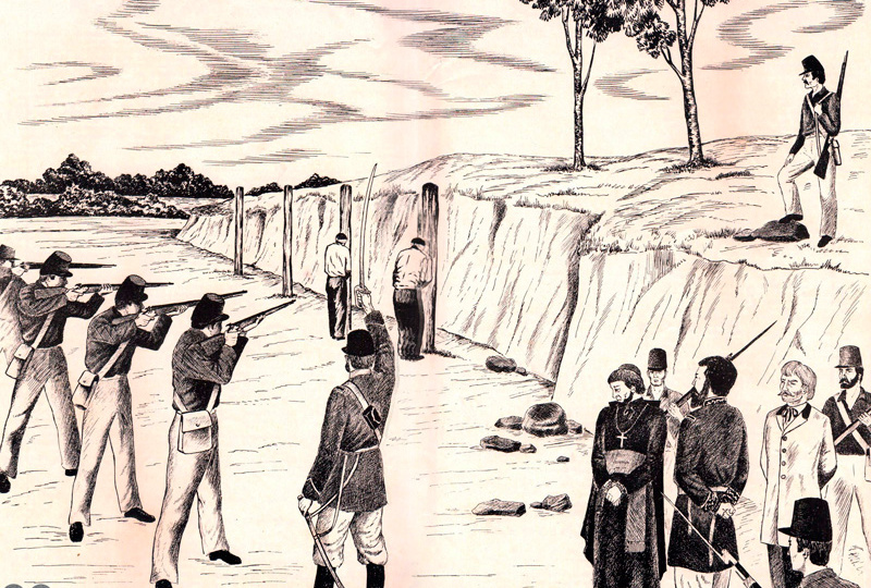 1868. Парагвайские "трибуналы крови"