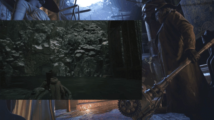 Gif картинка "Водное чудовище"