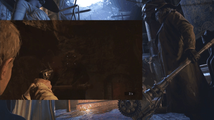 Gif картинка "Вожак побеждён"