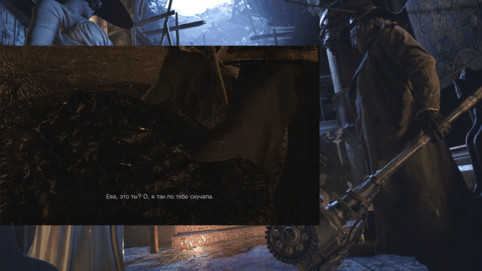 Gif картинка "Миранда пытается возродить свою дочь"