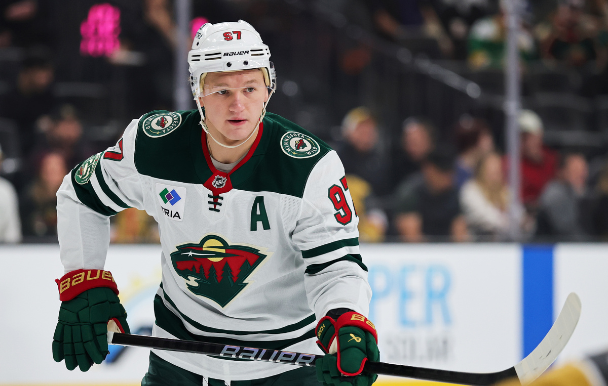    Нападающий "Миннесоты" Кирилл Капризов  Ethan Miller/Getty Images