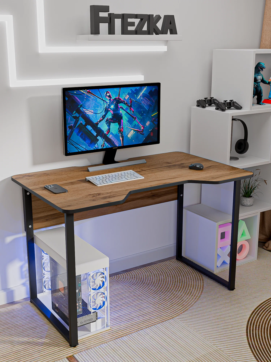 Стол компьютерный игровой письменный стол FREZKA
