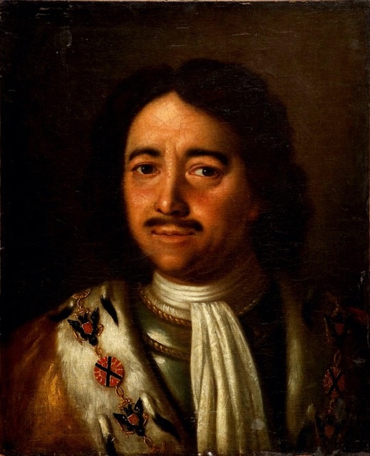 "Портрет Петра I" Художник Алексей Антропов 1772 год