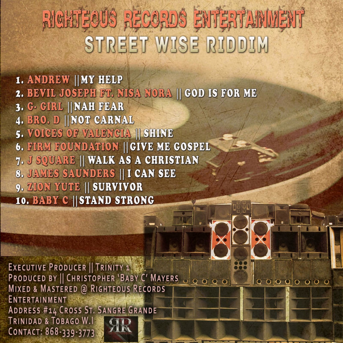 VA - Street Wise Riddim (Righteous Rec) - 2021