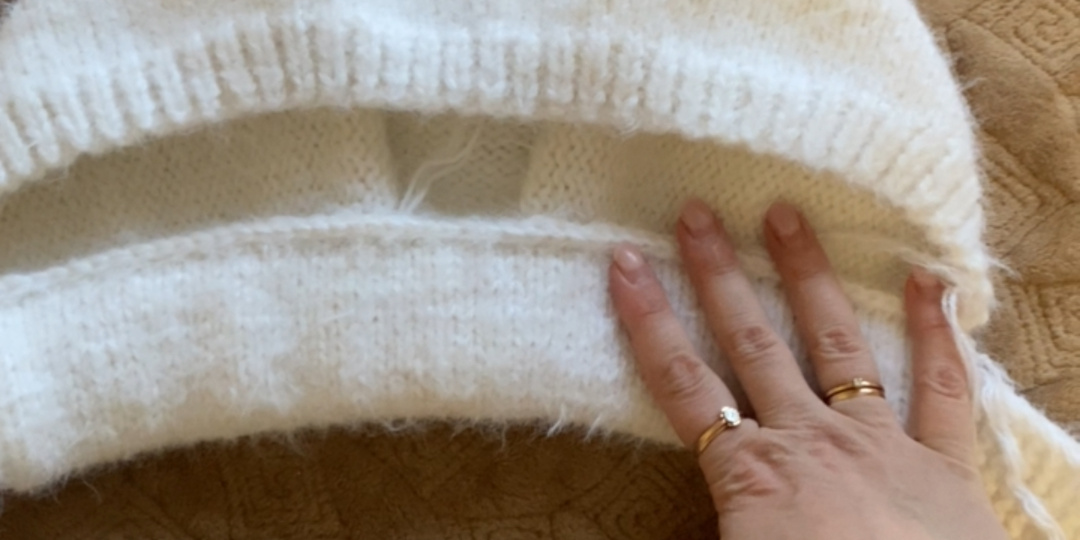 Чепчик с ушками (спицами)