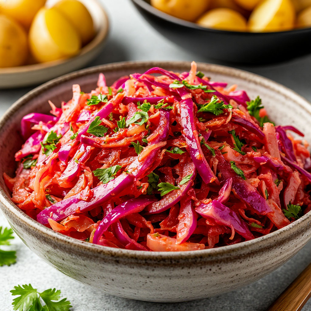 Классический хрустящий салат из капусты на зиму ("Пальчики оближешь")