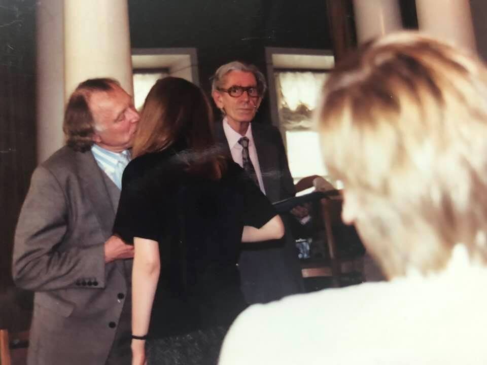 Диплом мне вручает Иннокентий Смоктуновский. 