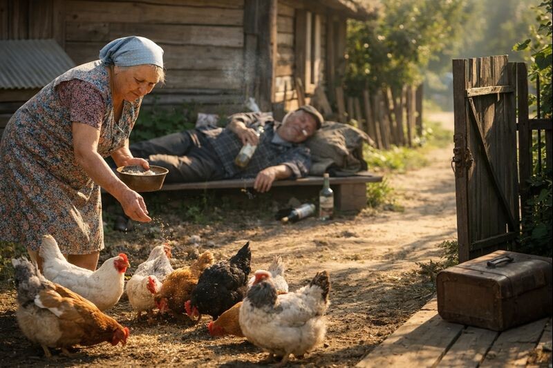 Лето в деревне