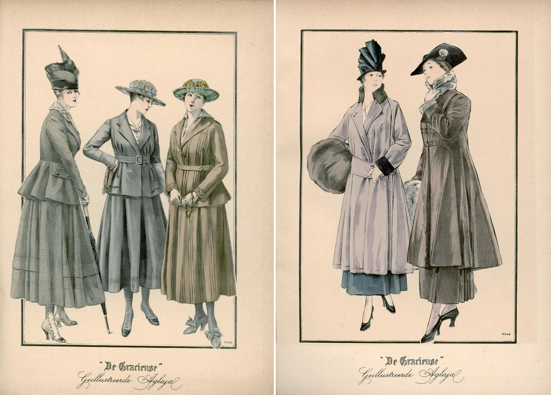 Иллюстрация из журнала "De Gracieuse", 1916