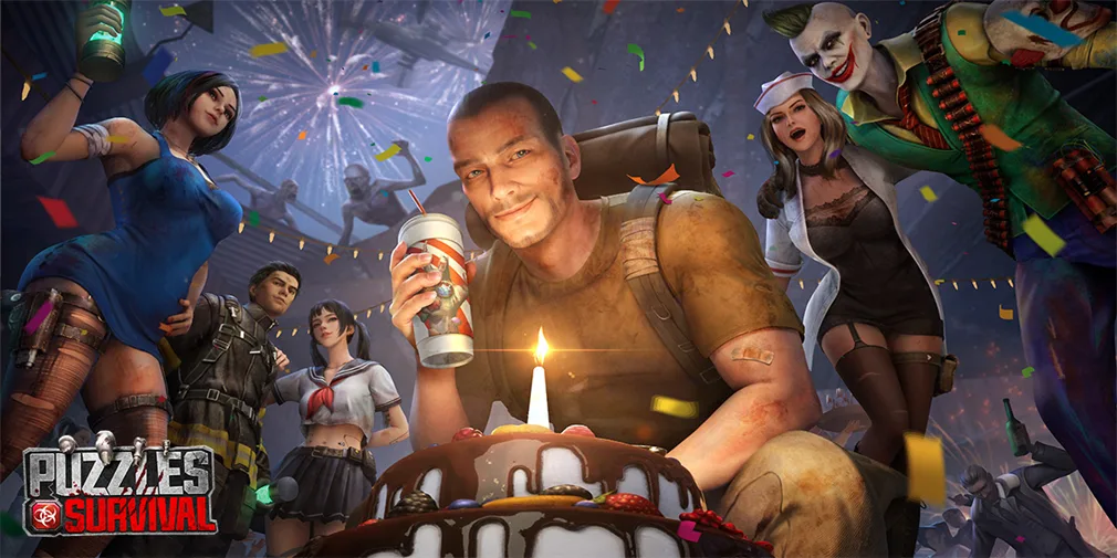 мобильная игра, которая совмещает элементы головоломок, стратегии и выживания puzzles & survival