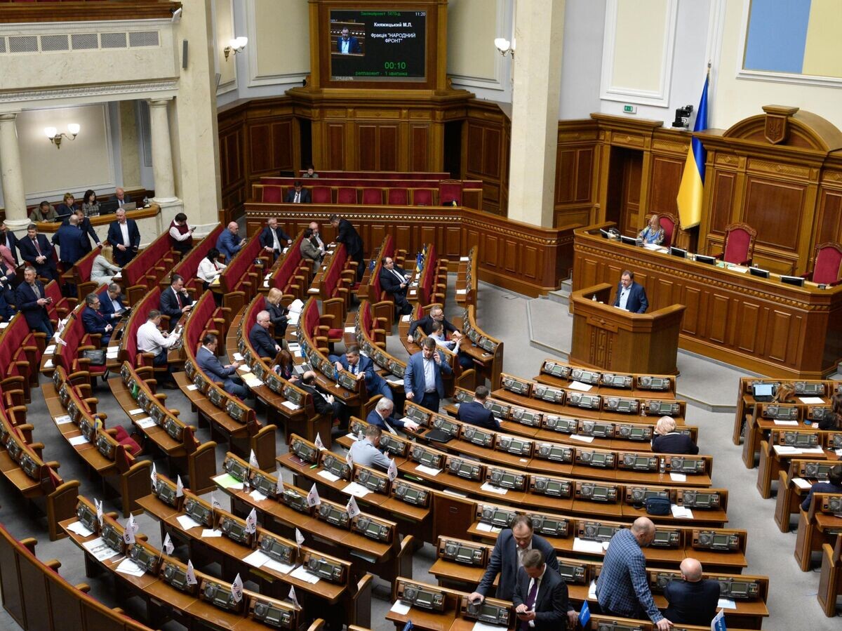    Заседание Верховной рады Украины | © РИА Новости / Стрингер