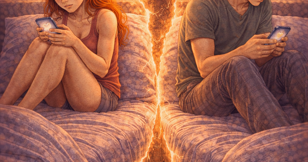 Когда чувства есть, а связи нет