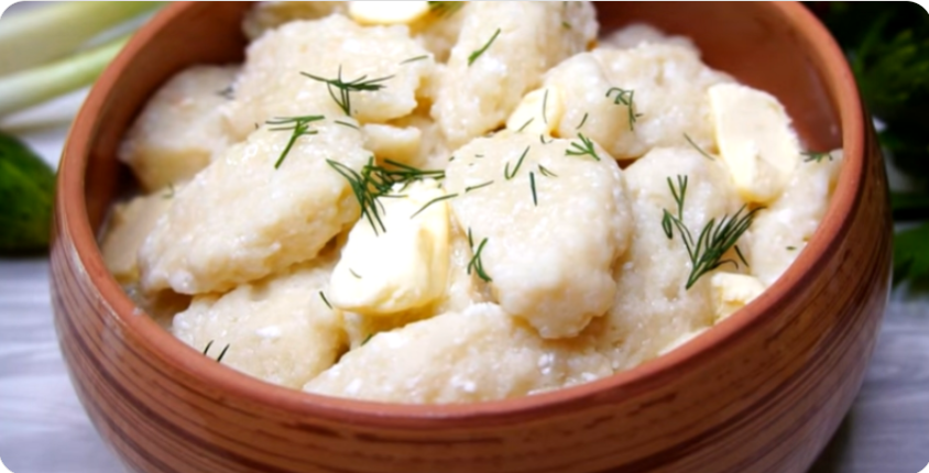 Ленивые вареники без возни с тестом.... Стол и руки пачкать не придется...