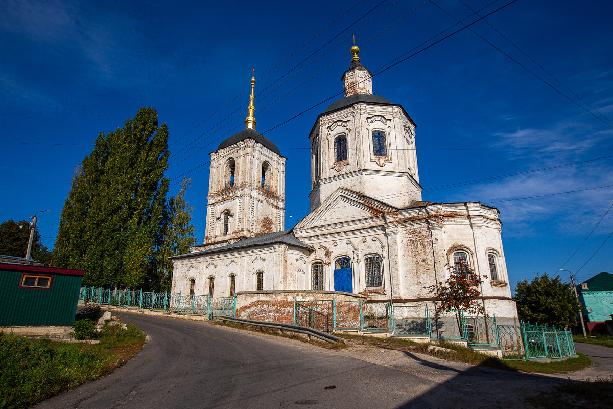 Введенская церковь. Елец, Липецкая область. Фото автора статьи   