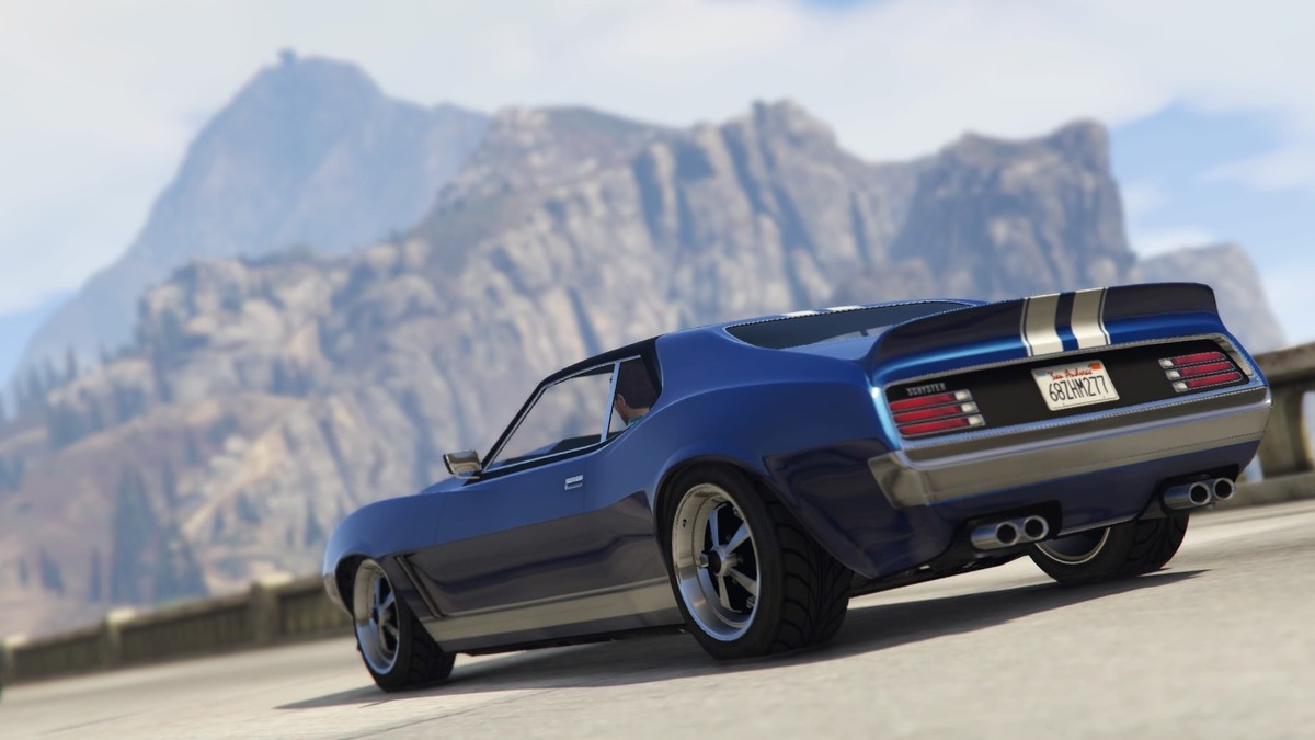 Кадр из игры GTA V