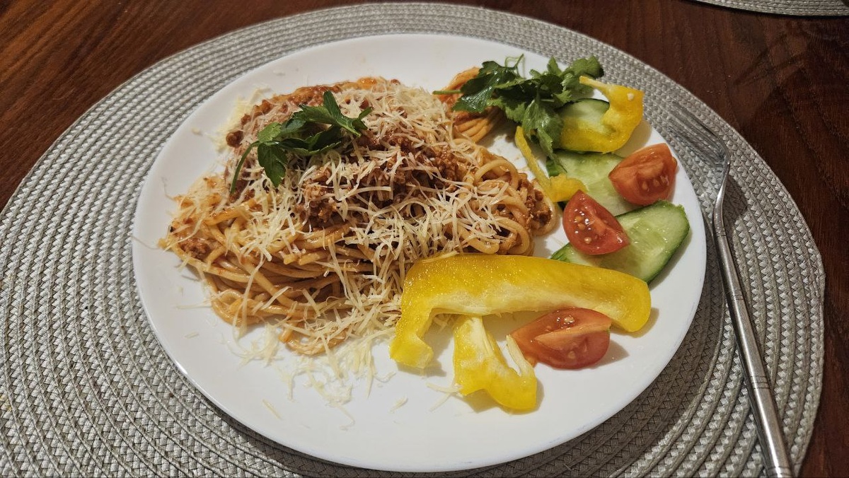 Ужин - болоньез