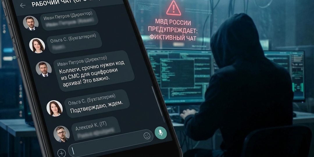 Мошенники создают поддельные рабочие чаты