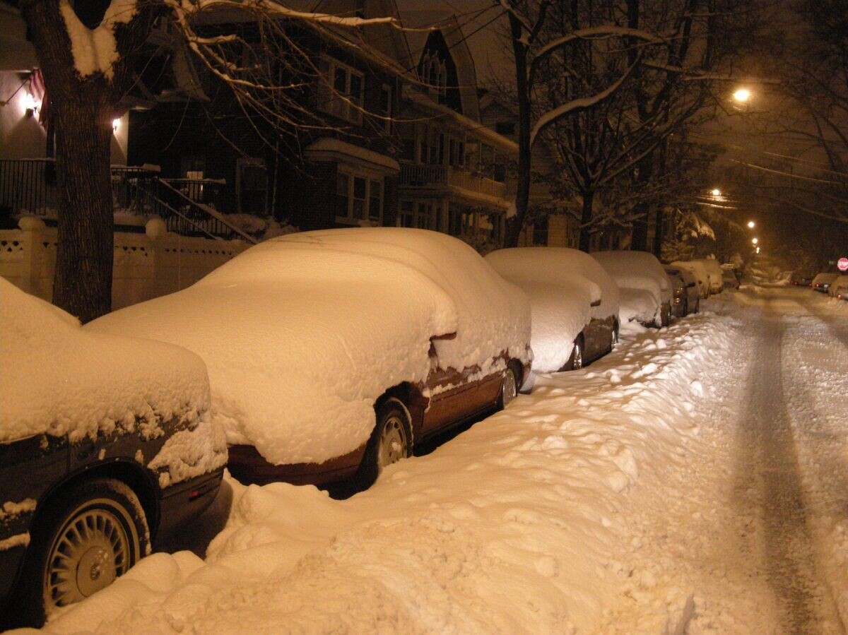    Снегопад в Нью-Йорке | © РИА Новости / Дмитрий Горностаев