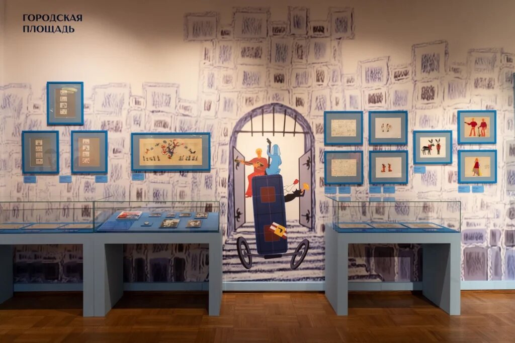      Фрагмент экспозиции выставки «Мы к вам заехали на час…». Взято с сайта: music-museum.ru Екатерина Виноградова