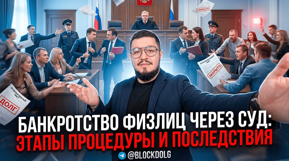    Как проходит банкротство физлиц через суд: пошаговый алгоритм Максим