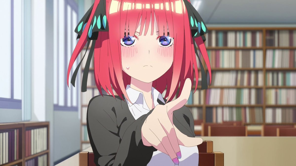 Нино Накано из «Пяти невест» — современная цундере в чистом виде. © Нэги Харуба / Kodansha