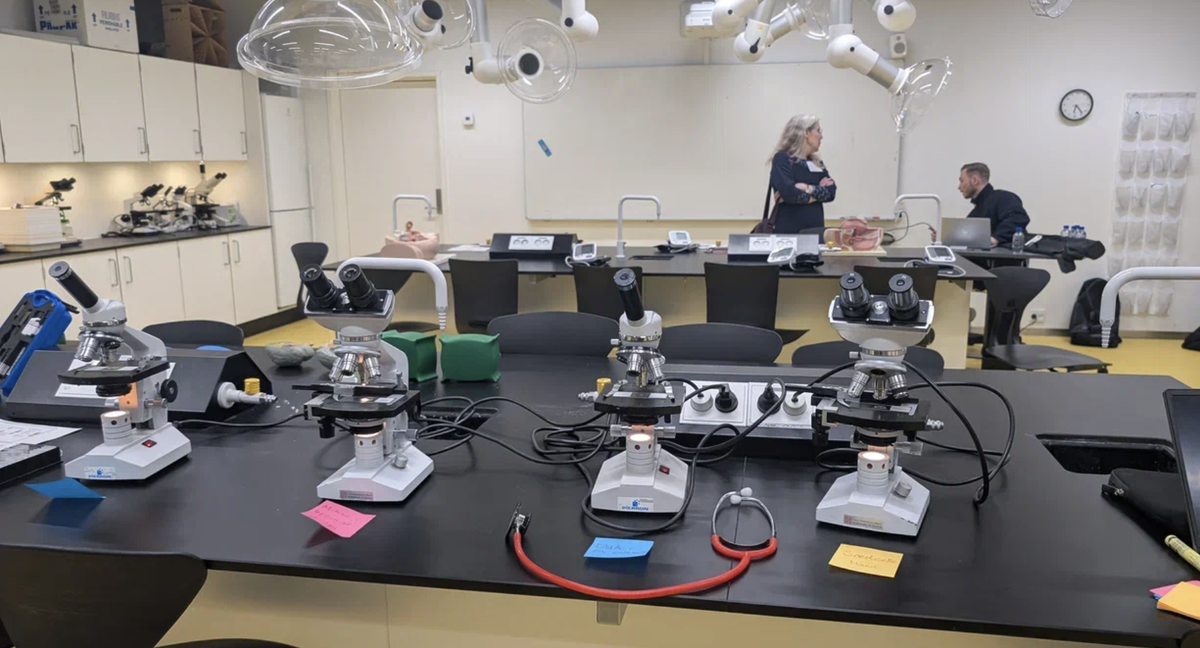 Наш кабинет биологии