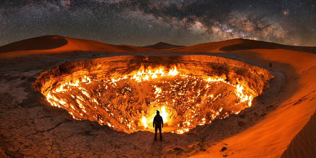 «Думали, погаснет через неделю»: как ошибка советских инженеров превратилась в «Врата ада», которые горят уже 50 лет