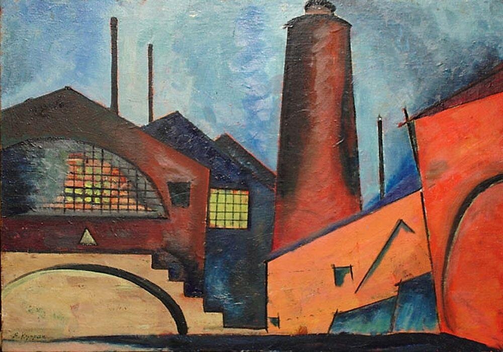 А. Куприн "Индустриальный пейзаж". фото из rg.ru