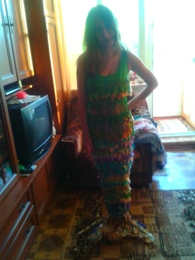 Костюм русалки первый, 2014 год, архив © Copyright: Ориби Каммпирр