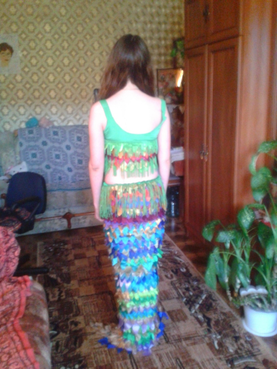 Костюм русалки первый, 2014 год, архив © Copyright: Ориби Каммпирр