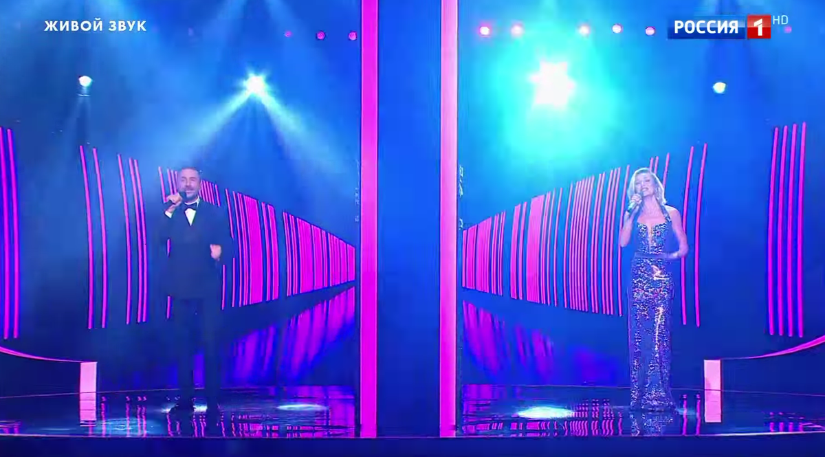 Сергей Лазарев и Полина Гагарина.