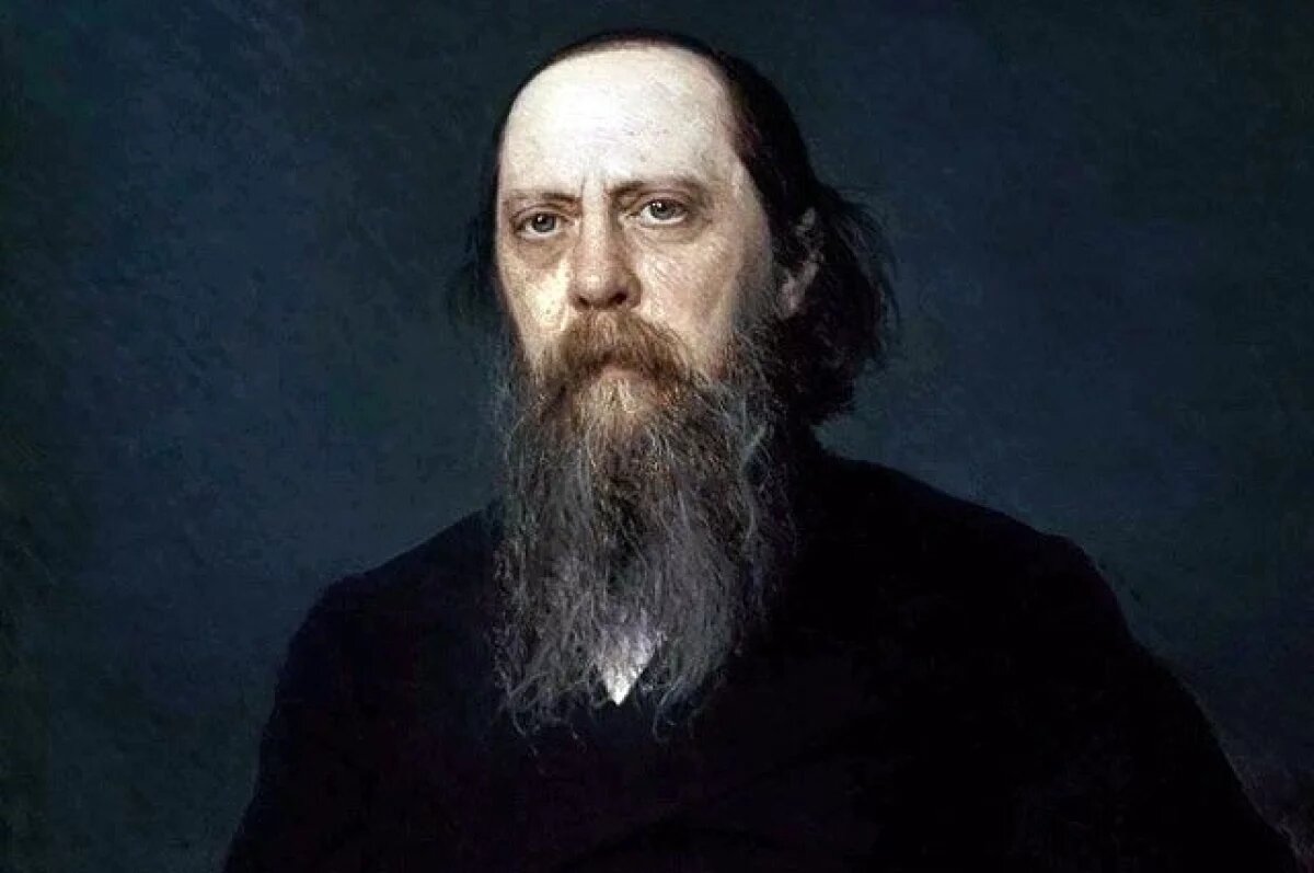    Портрет Салтыкова-Щедрина.