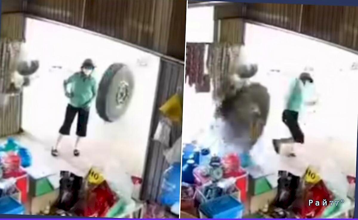   Фото - скриншот с видео, снятого на месте происшествия