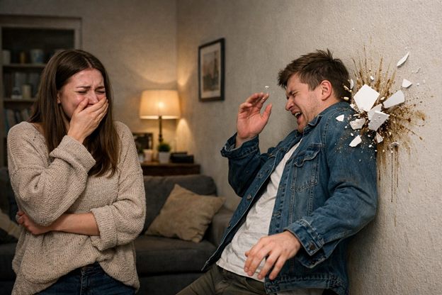 «Просто случилось?» - голос ее дрожал. «Ты обещал любить меня всю жизнь! Клялся! А теперь говоришь - просто случилось?»