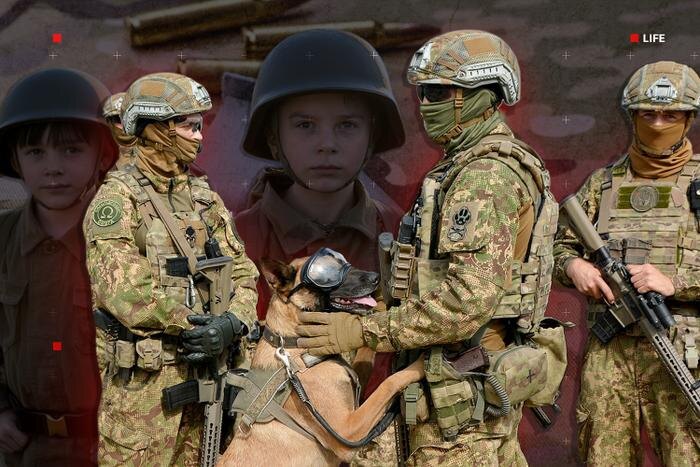 Ликвидированы воспитанники «Пласта». Костяк секретной «Омеги» уничтожен на Донбассе. Коллаж © Life.ru. Обложка © Wikipedia / Нацгвардія України, © Shutterstock / FOTODOM / Tetiana Chernykova, © ChatGPT