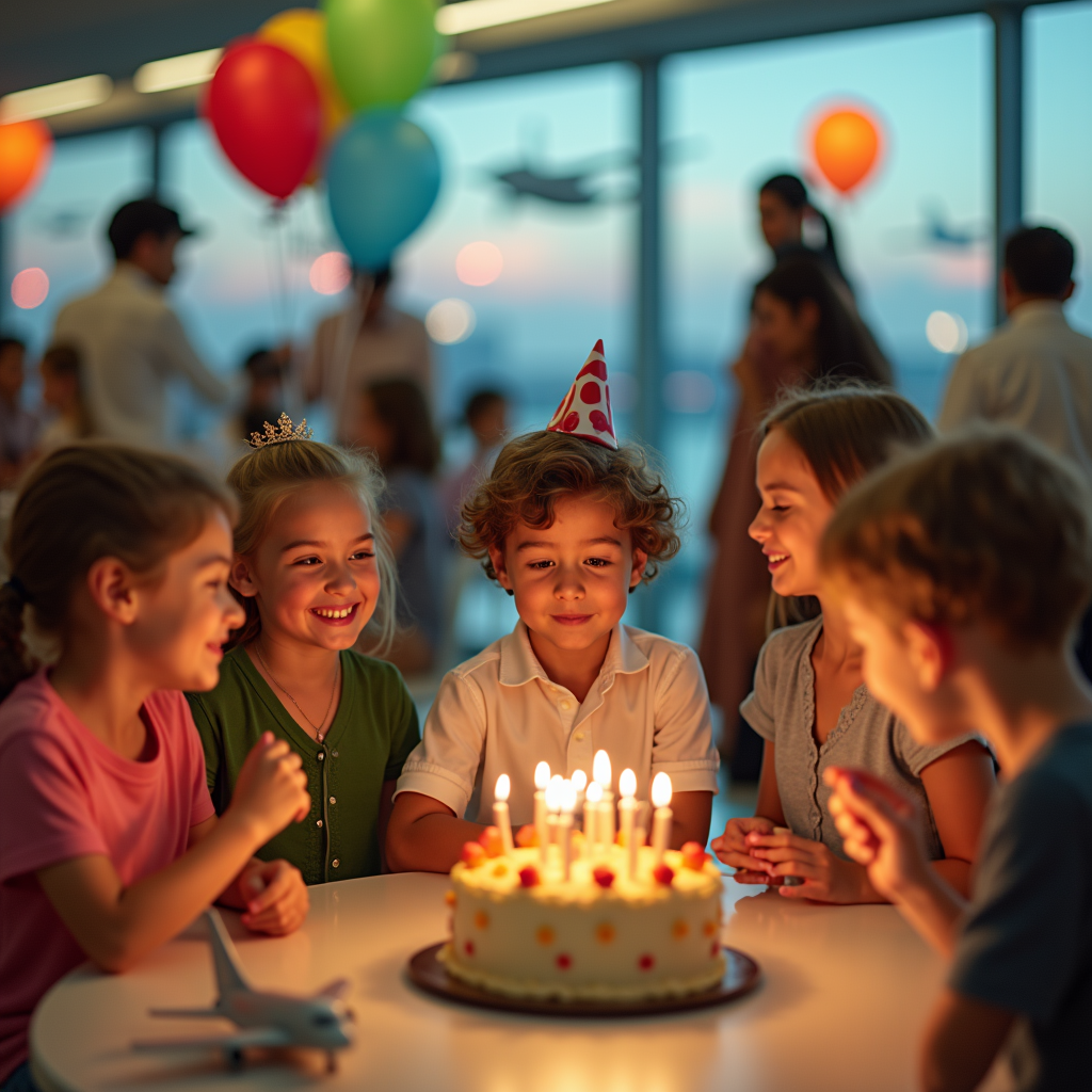   День рождения в аэропорту: как превратить праздник в незабываемый полёт фантазии для детей Антон