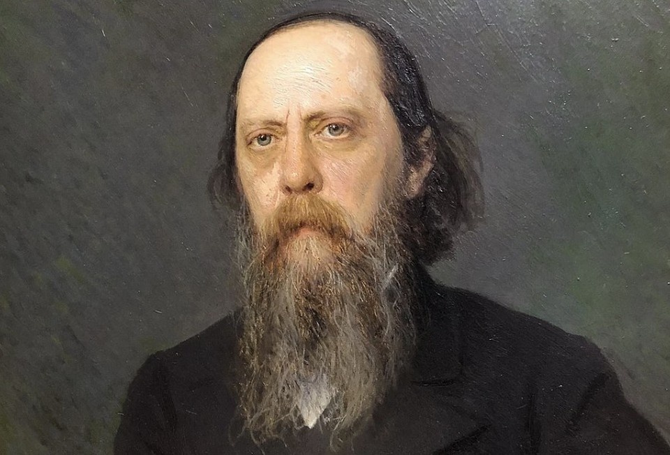    Михаил Салтыков-Щедрин на портрете кисти художника Крамского