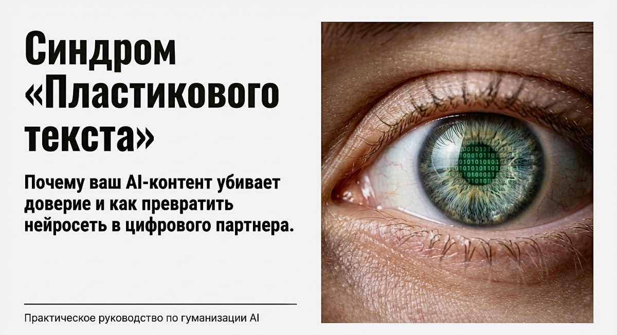 Нейросети и пластиковый текст