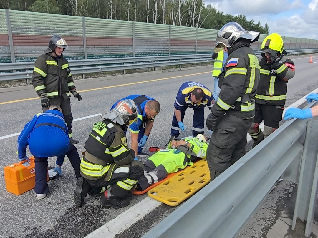 Учения сотрудников ОССП и спасательных служб