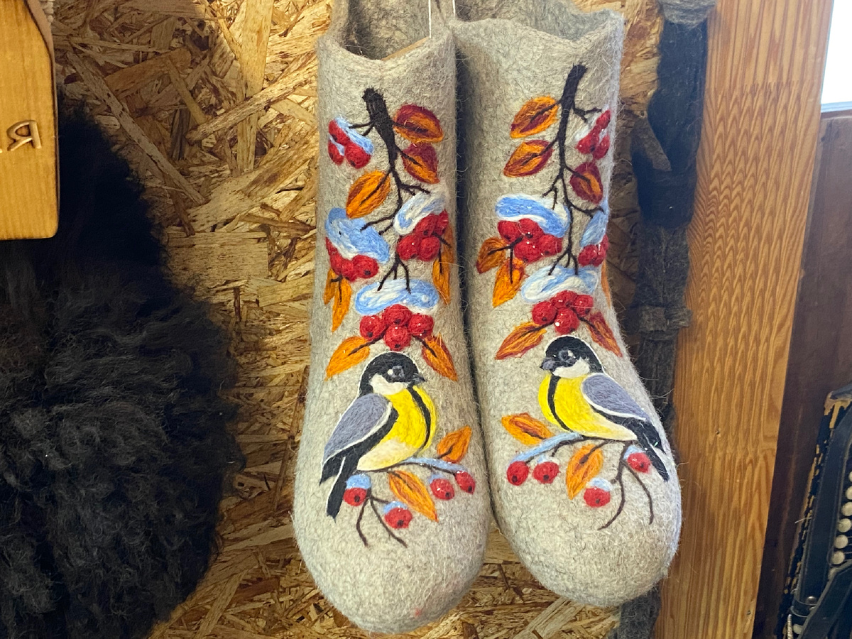 Фотография автора. Очень красивый рисунок, согласны? 