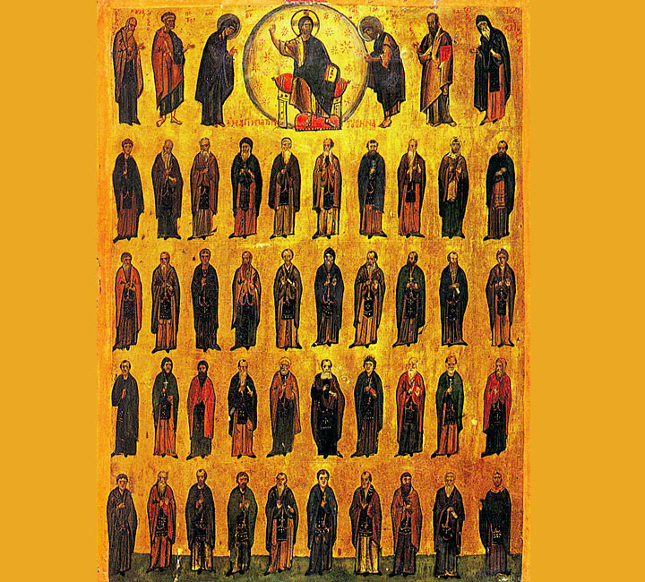    ПРЕПОДОБНЫЕ ОТЦЫ, В СИНАЕ И РАИФЕ ИЗБИЕННЫЕ. ФОТО: PRAVOSLAVIE.RU