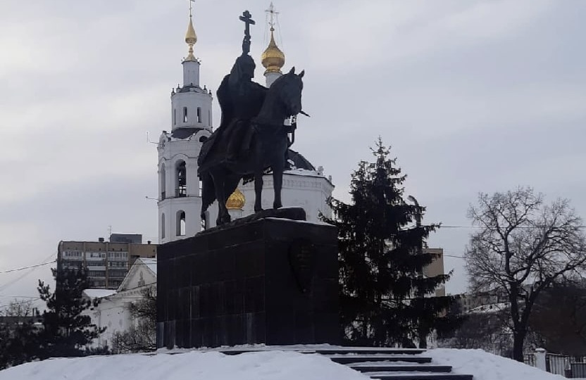 Проездом через Орёл - зимняя прогулка по центру