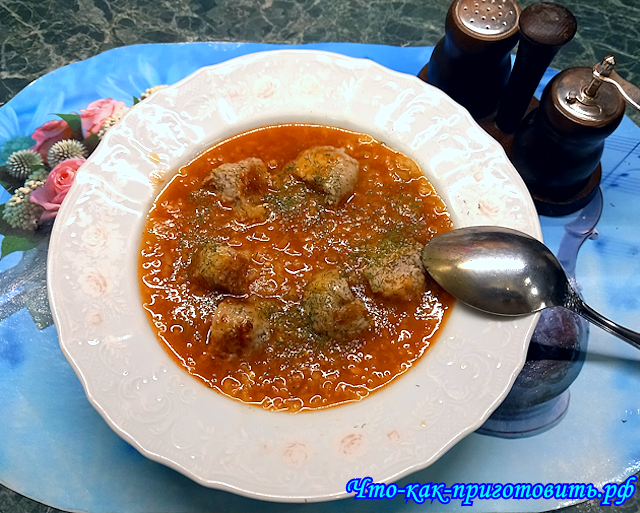 Что-как-приготовить.рф: Купаты с рисом в особом томатном соусе