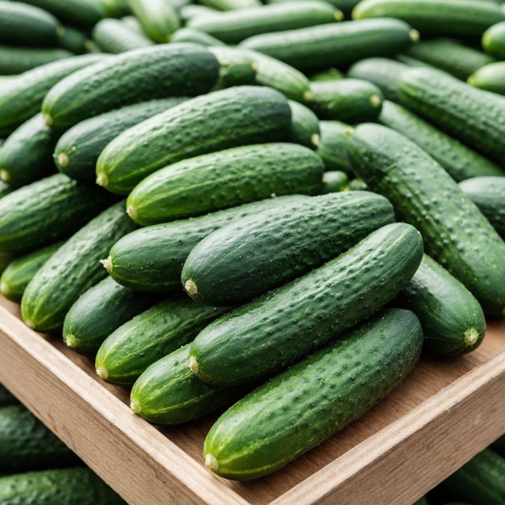 Урожай огурцов