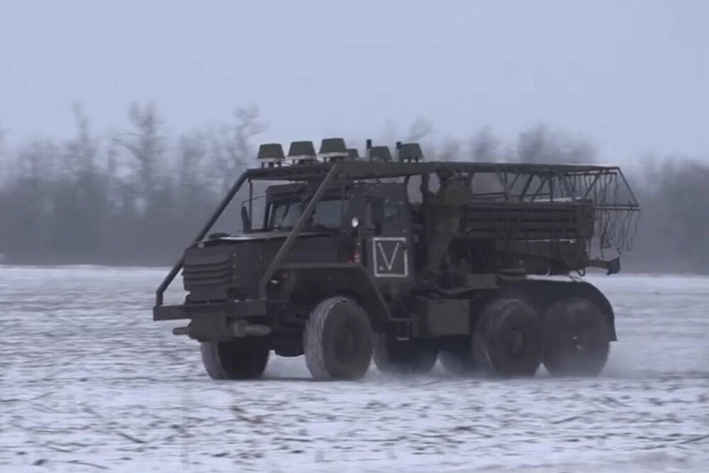    РСЗО «Град» на боевой позиции. Фото: Министерство обороны РФ