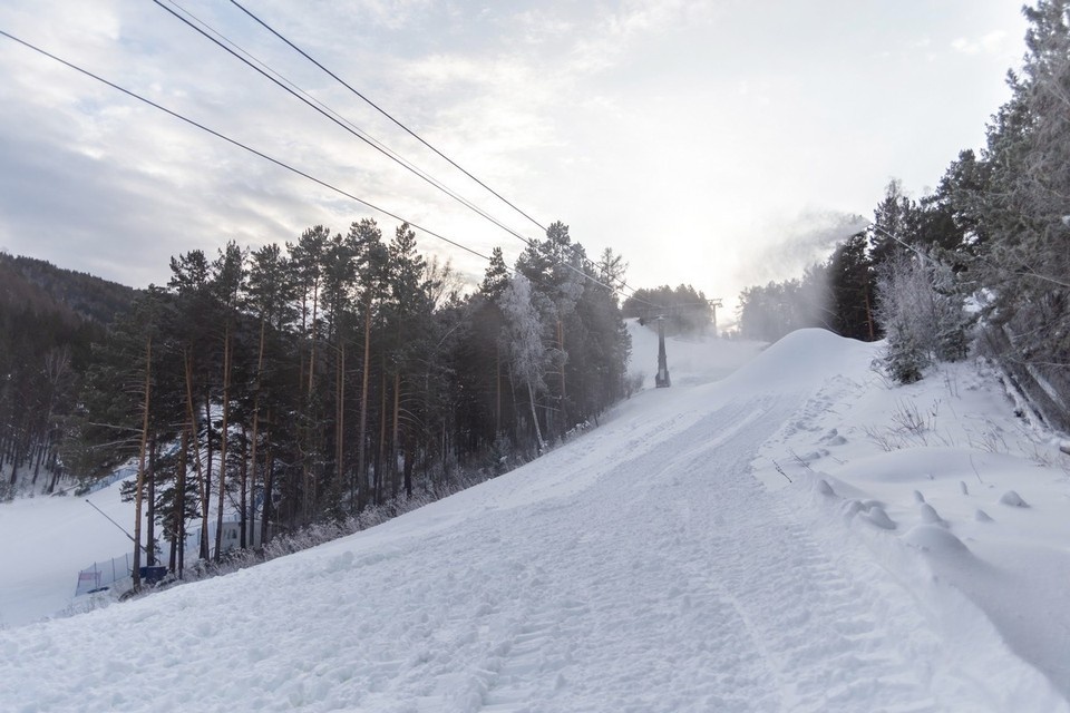    В Красноярске стартовал Кубок России по горным лыжам ИВАНОВА Диана